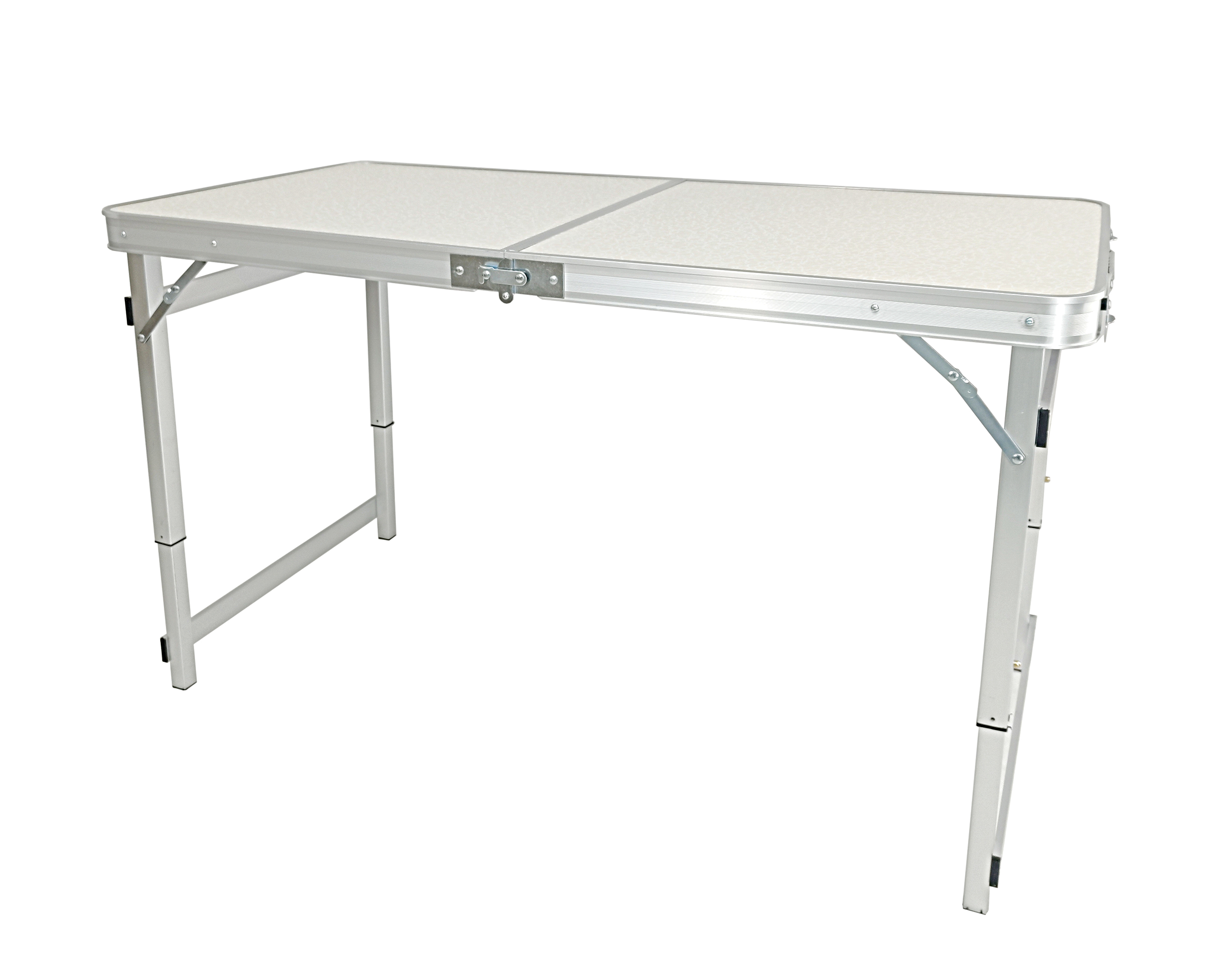 Aluminum Folding Table 4 Foot Adjustable Height